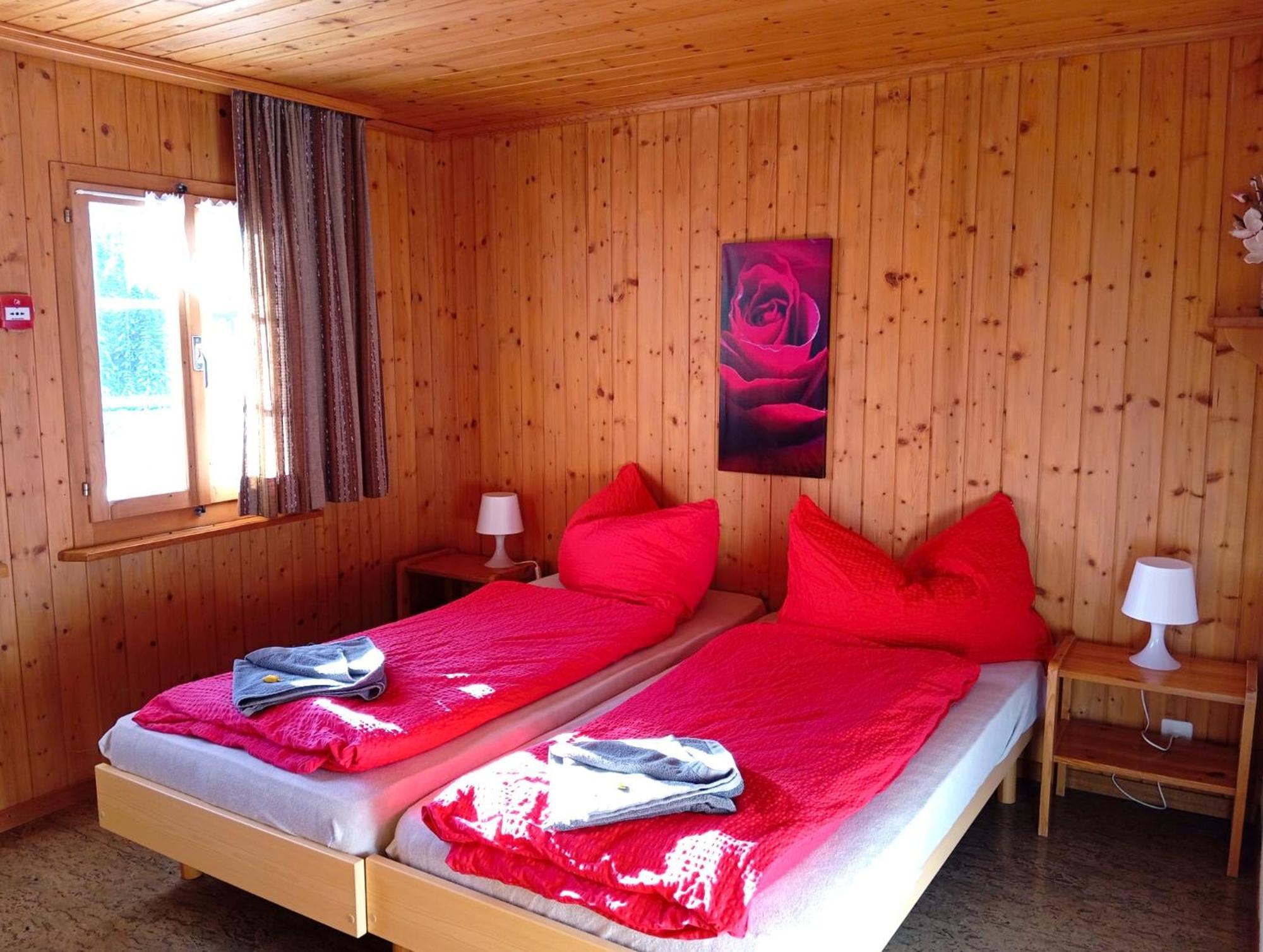 Chambre Double Doppelzimmer Camping Jaunpass Boltigen Luaran gambar